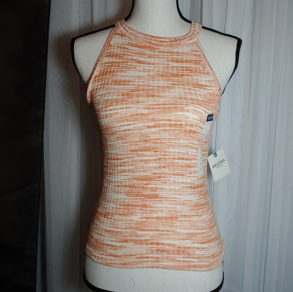 Arizona Jean Company Tops - NEW Orange Halter Top